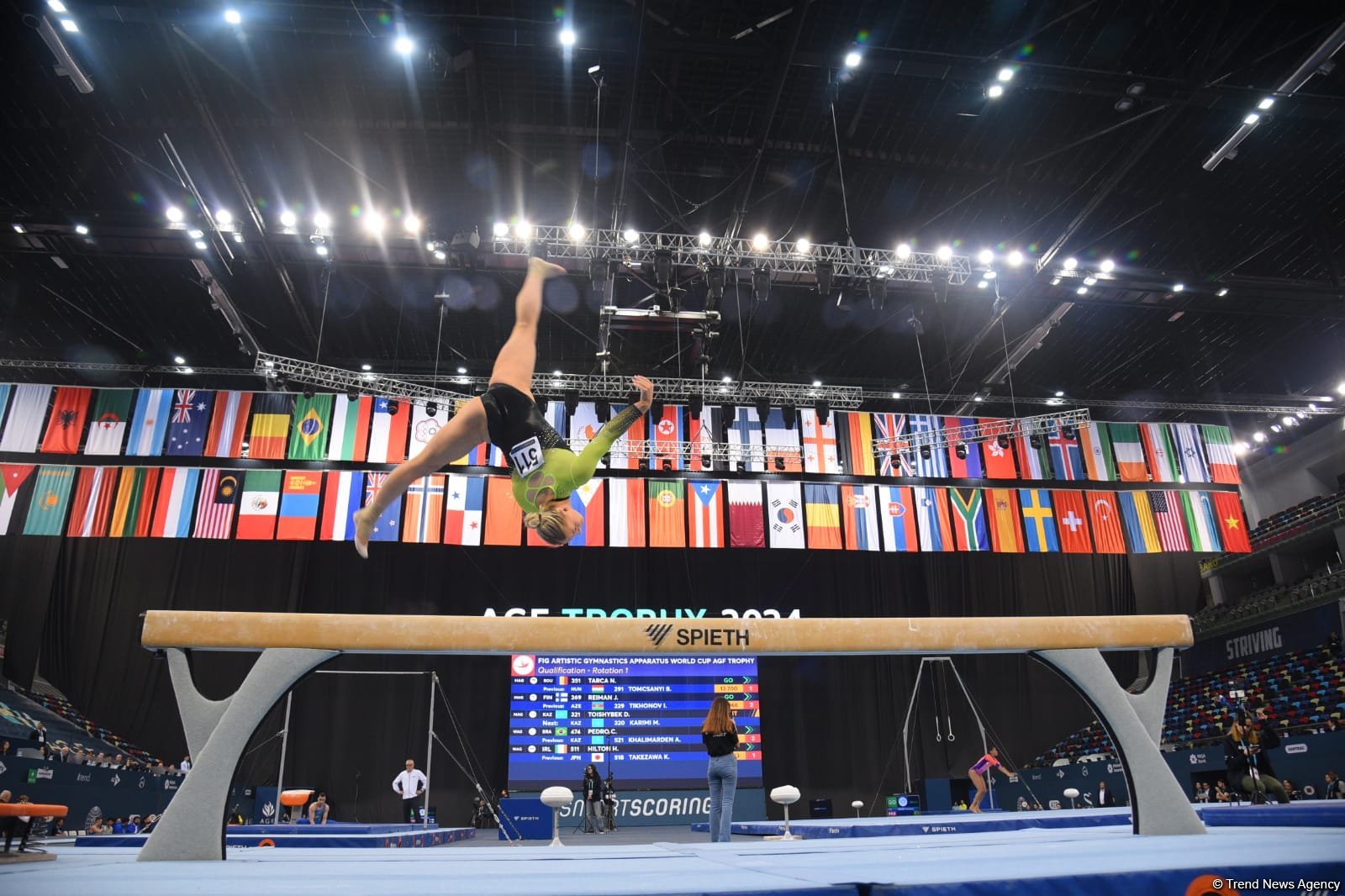 Azerbaijan hosts second day of FIG Artistic Gymnastics World Cup competitions (PHOTO)