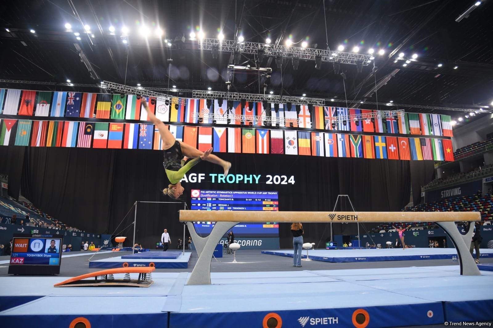 Azerbaijan hosts second day of FIG Artistic Gymnastics World Cup competitions (PHOTO)