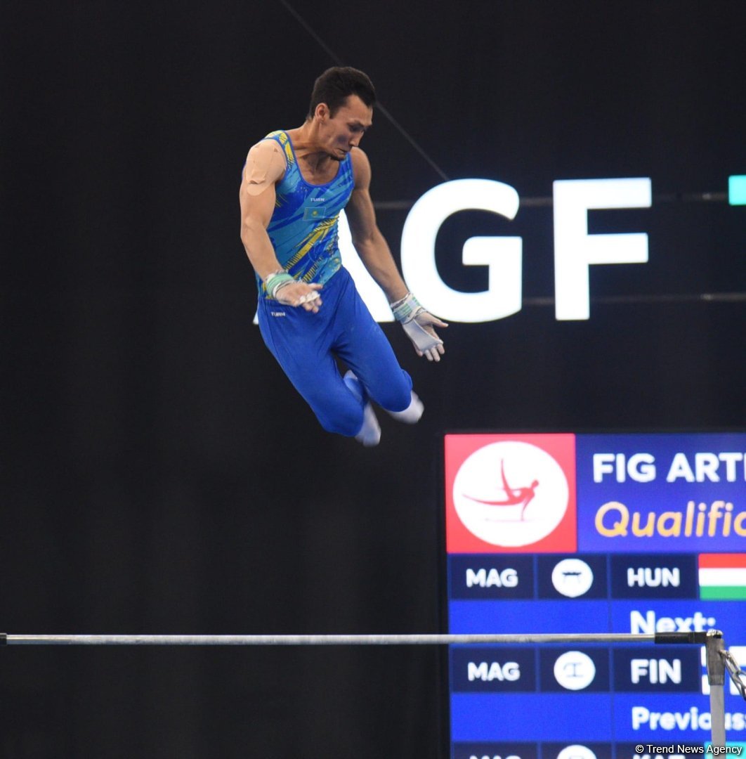 Azerbaijan hosts second day of FIG Artistic Gymnastics World Cup competitions (PHOTO)