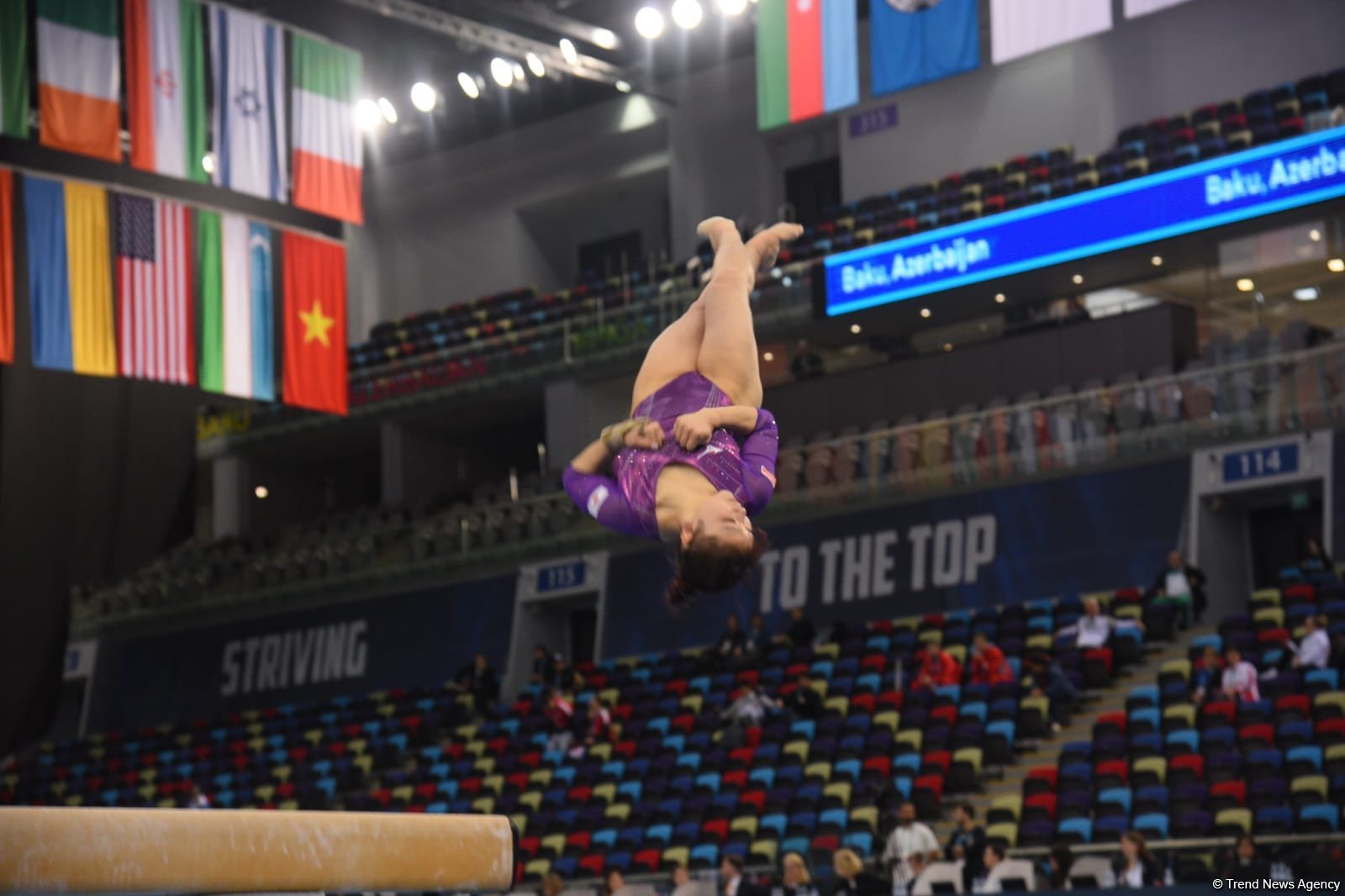 Azerbaijan hosts second day of FIG Artistic Gymnastics World Cup competitions (PHOTO)