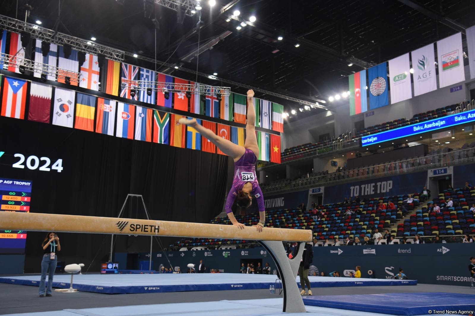 Azerbaijan hosts second day of FIG Artistic Gymnastics World Cup competitions (PHOTO)