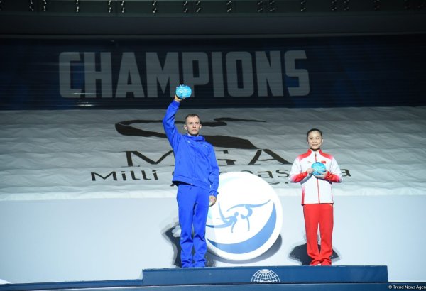 В рамках Кубка мира FIG по спортивной гимнастике в Баку вручили AGF Trophy (ФОТО)