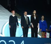 В Баку состоялась церемония награждения победителей Кубка мира FIG по спортивной гимнастике (ФОТО)