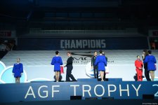 В Баку состоялась церемония награждения победителей Кубка мира FIG по спортивной гимнастике (ФОТО)