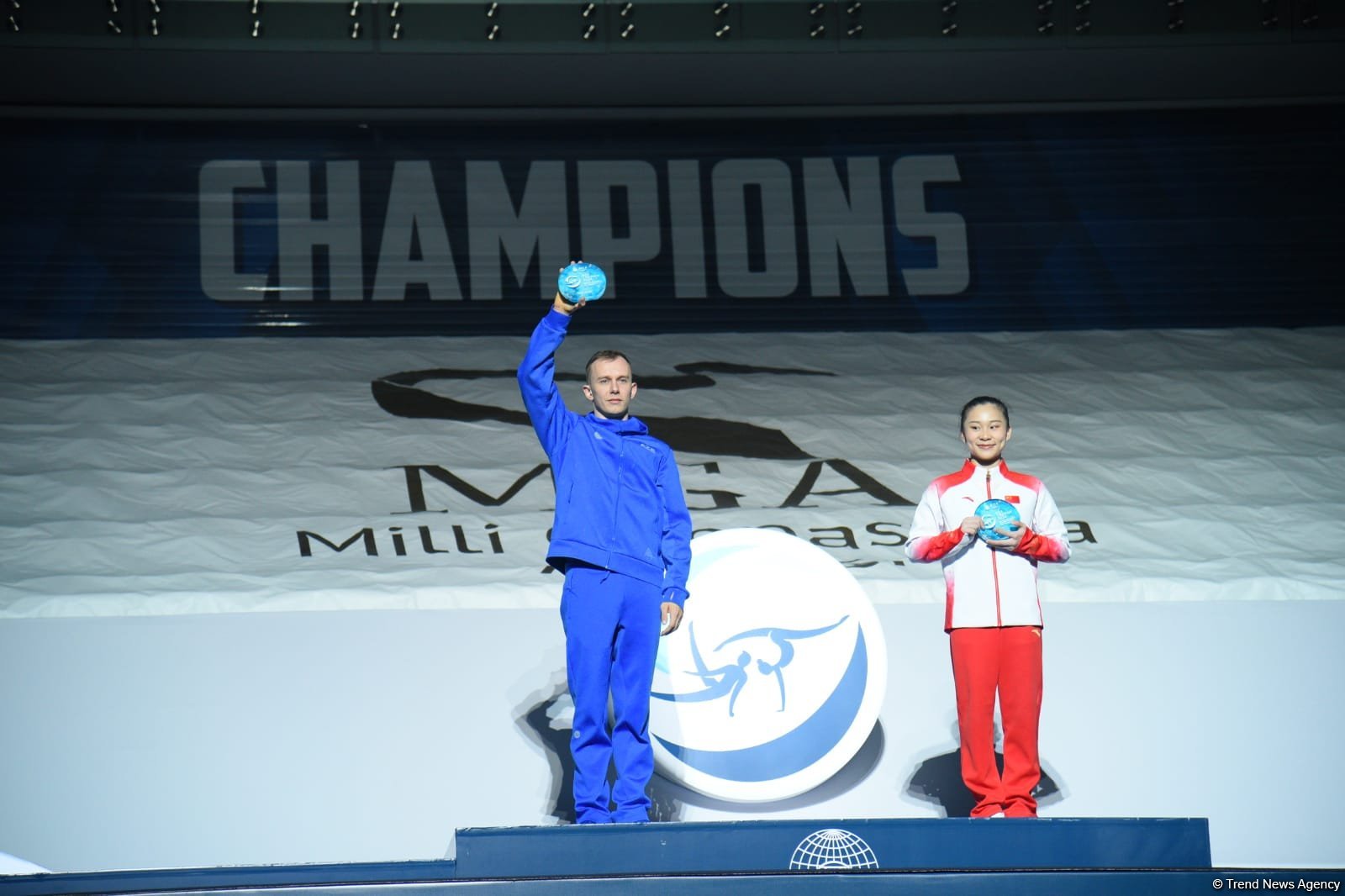В рамках Кубка мира FIG по спортивной гимнастике в Баку вручили AGF Trophy (ФОТО)