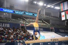 В Баку стартовал заключительный день соревнований Кубка мира FIG по спортивной гимнастике (ФОТО)