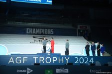 В Баку состоялась церемония награждения победителей Кубка мира FIG по спортивной гимнастике (ФОТО)