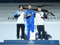 В Баку состоялась церемония награждения победителей Кубка мира FIG по спортивной гимнастике (ФОТО)