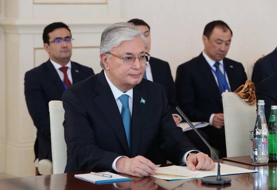 President Ilham Aliyev, President Kassym-Jomart Tokayev participate in fist meeting of Azerbaijan-Kazakhstan High-Level Intergovernmental Council (PHOTO/VIDEO)