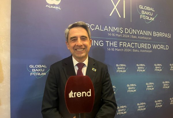 Azerbaijan to host event uniting entire planet - Bulgaria's former president