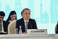 В Баку состоялась девятая трехсторонняя встреча глав МИД Азербайджана, Турции и Грузии (ФОТО)