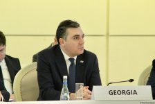В Баку состоялась девятая трехсторонняя встреча глав МИД Азербайджана, Турции и Грузии (ФОТО)