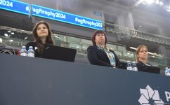 В Баку стартовали соревнования Международного турнира по спортивной гимнастике "AGF Trophy" (ФОТО)