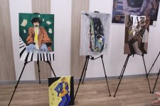 В школе искусств имени Вагифа Мустафазаде представлены выставка и концерт памяти Мастера (ВИДЕО, ФОТО)