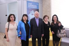 В школе искусств имени Вагифа Мустафазаде представлены выставка и концерт памяти Мастера (ВИДЕО, ФОТО)