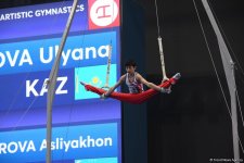 Азербайджанские гимнасты вступают в борьбу за медали "AGF Trophy": заключительный день Международного турнира в Баку (ФОТО)