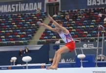 Азербайджанские гимнасты вступают в борьбу за медали "AGF Trophy": заключительный день Международного турнира в Баку (ФОТО)