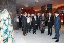 First VP Mehriban Aliyeva and Assistant to President of Uzbekistan Saida Mirziyoyeva attend opening ceremony of “Heritage in Stitches: A Journey Through Embroidery and Sewing Traditions of Uzbekistan” exhibition at Heydar Aliyev Center (PHOTO/VIDEO)