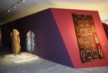 First VP Mehriban Aliyeva and Assistant to President of Uzbekistan Saida Mirziyoyeva attend opening ceremony of “Heritage in Stitches: A Journey Through Embroidery and Sewing Traditions of Uzbekistan” exhibition at Heydar Aliyev Center (PHOTO/VIDEO)