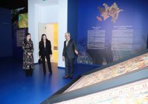 First VP Mehriban Aliyeva and Assistant to President of Uzbekistan Saida Mirziyoyeva attend opening ceremony of “Heritage in Stitches: A Journey Through Embroidery and Sewing Traditions of Uzbekistan” exhibition at Heydar Aliyev Center (PHOTO/VIDEO)