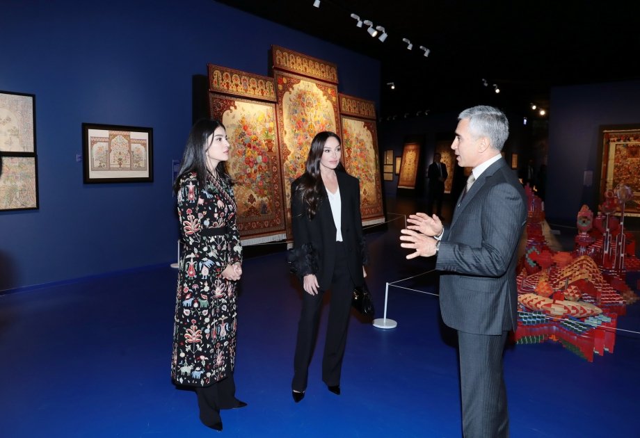 First VP Mehriban Aliyeva and Assistant to President of Uzbekistan Saida Mirziyoyeva attend opening ceremony of “Heritage in Stitches: A Journey Through Embroidery and Sewing Traditions of Uzbekistan” exhibition at Heydar Aliyev Center (PHOTO/VIDEO)