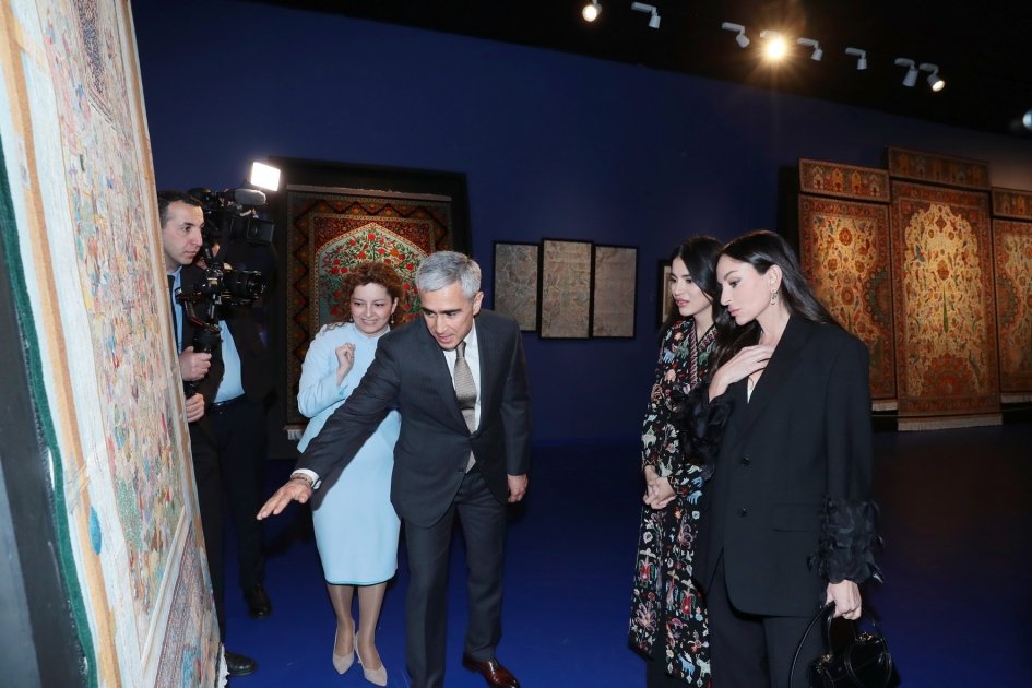 First VP Mehriban Aliyeva and Assistant to President of Uzbekistan Saida Mirziyoyeva attend opening ceremony of “Heritage in Stitches: A Journey Through Embroidery and Sewing Traditions of Uzbekistan” exhibition at Heydar Aliyev Center (PHOTO/VIDEO)