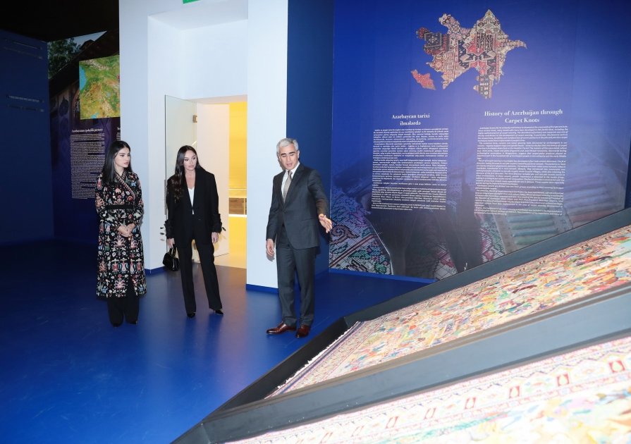 First VP Mehriban Aliyeva and Assistant to President of Uzbekistan Saida Mirziyoyeva attend opening ceremony of “Heritage in Stitches: A Journey Through Embroidery and Sewing Traditions of Uzbekistan” exhibition at Heydar Aliyev Center (PHOTO/VIDEO)