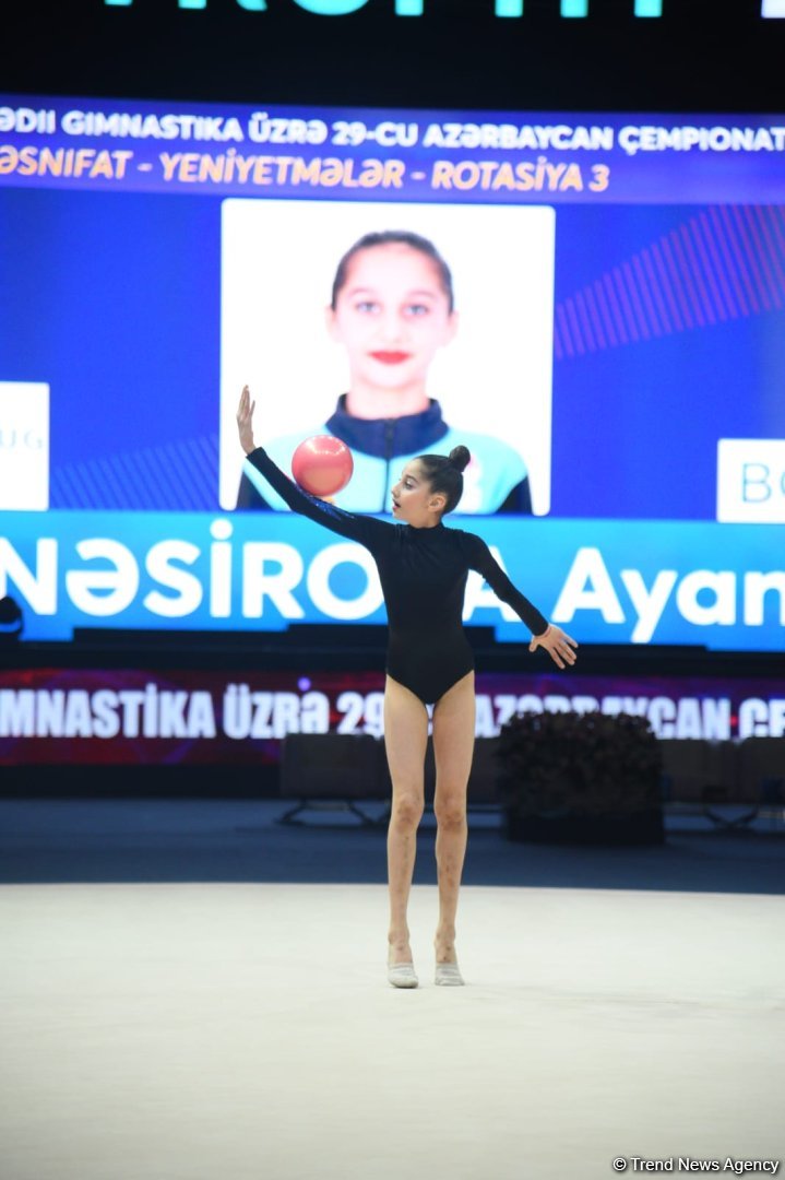 Second day of 29th Azerbaijan Championship in Rhythmic Gymnastics starts in Baku (PHOTO)