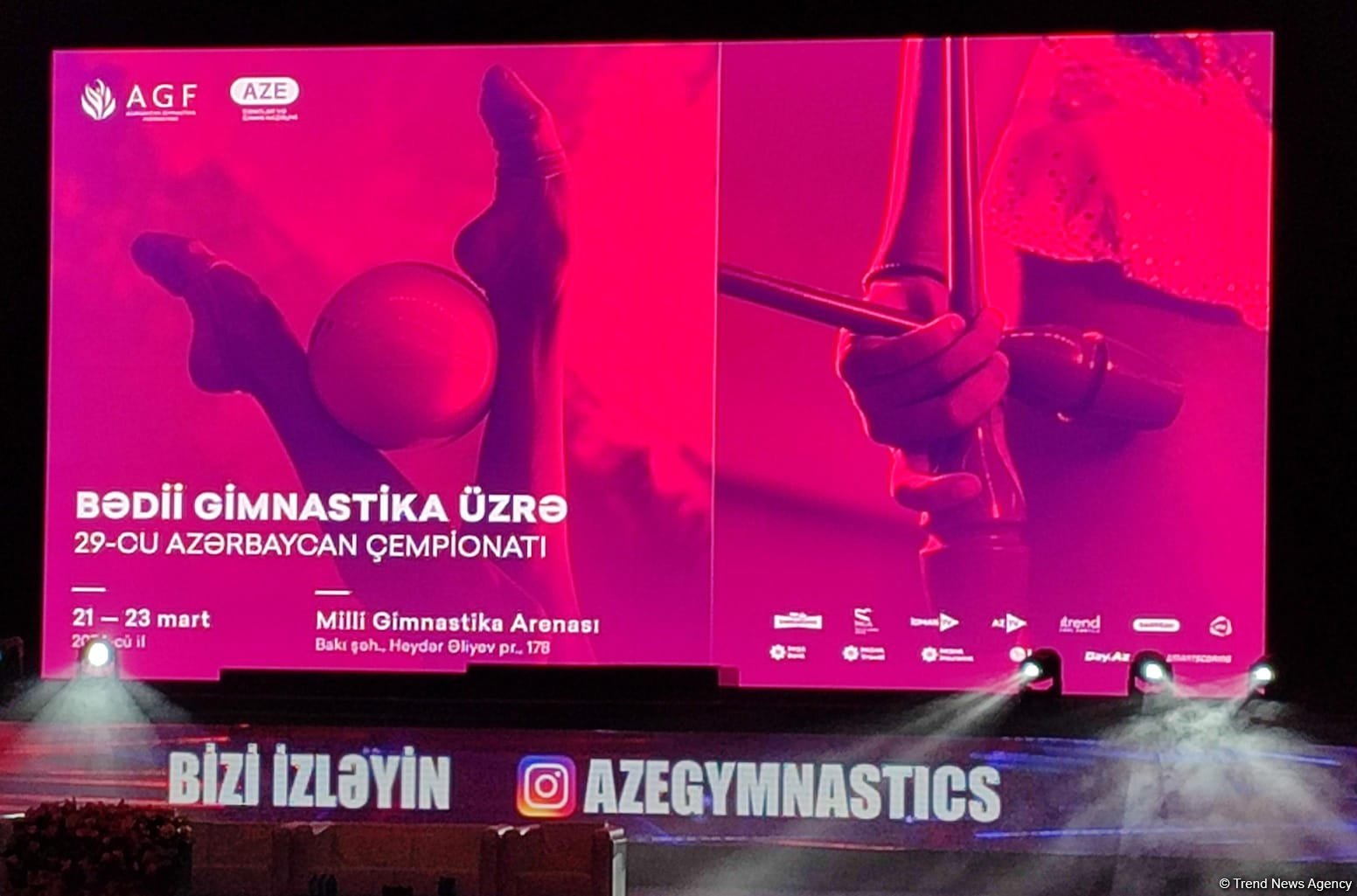 Second day of 29th Azerbaijan Championship in Rhythmic Gymnastics starts in Baku (PHOTO)