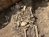 Three individuals' remains discovered in Azerbaijan's Khojaly (PHOTO)