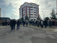 Azerbaijan holds farewell ceremony for persons whose remains were found in Khojaly (PHOTO)