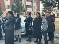 Azerbaijan holds farewell ceremony for persons whose remains were found in Khojaly (PHOTO)