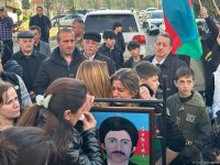 Azerbaijan holds farewell ceremony for persons whose remains were found in Khojaly (PHOTO)