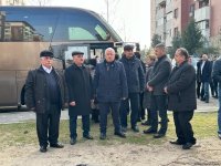 Azerbaijan holds farewell ceremony for persons whose remains were found in Khojaly (PHOTO)