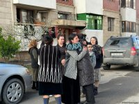 Azerbaijan holds farewell ceremony for persons whose remains were found in Khojaly (PHOTO)