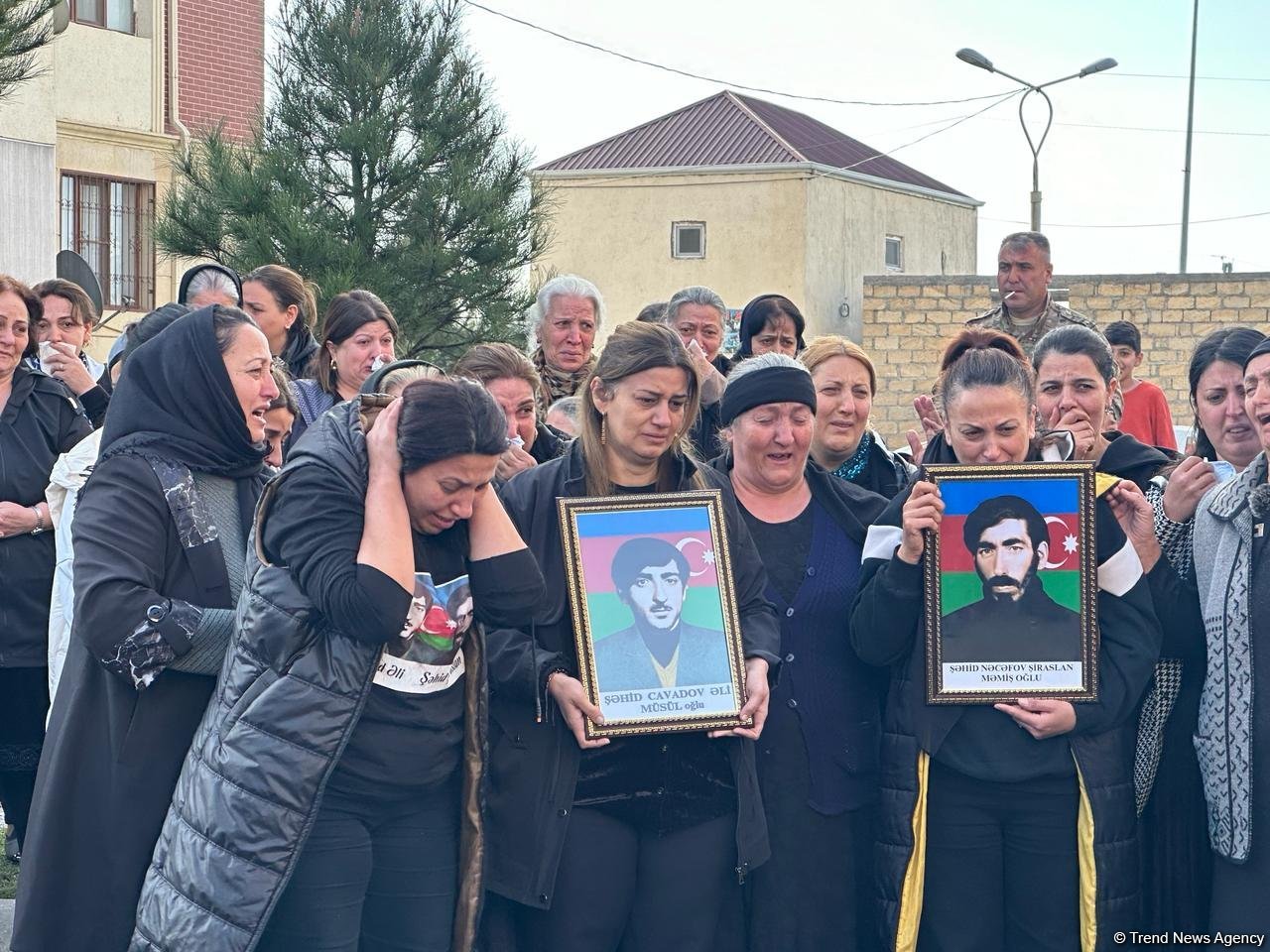 Azerbaijan holds farewell ceremony for persons whose remains were found in Khojaly (PHOTO)