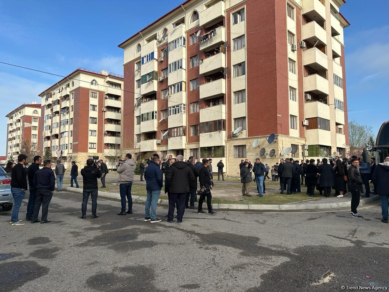 Azerbaijan holds farewell ceremony for persons whose remains were found in Khojaly (PHOTO)