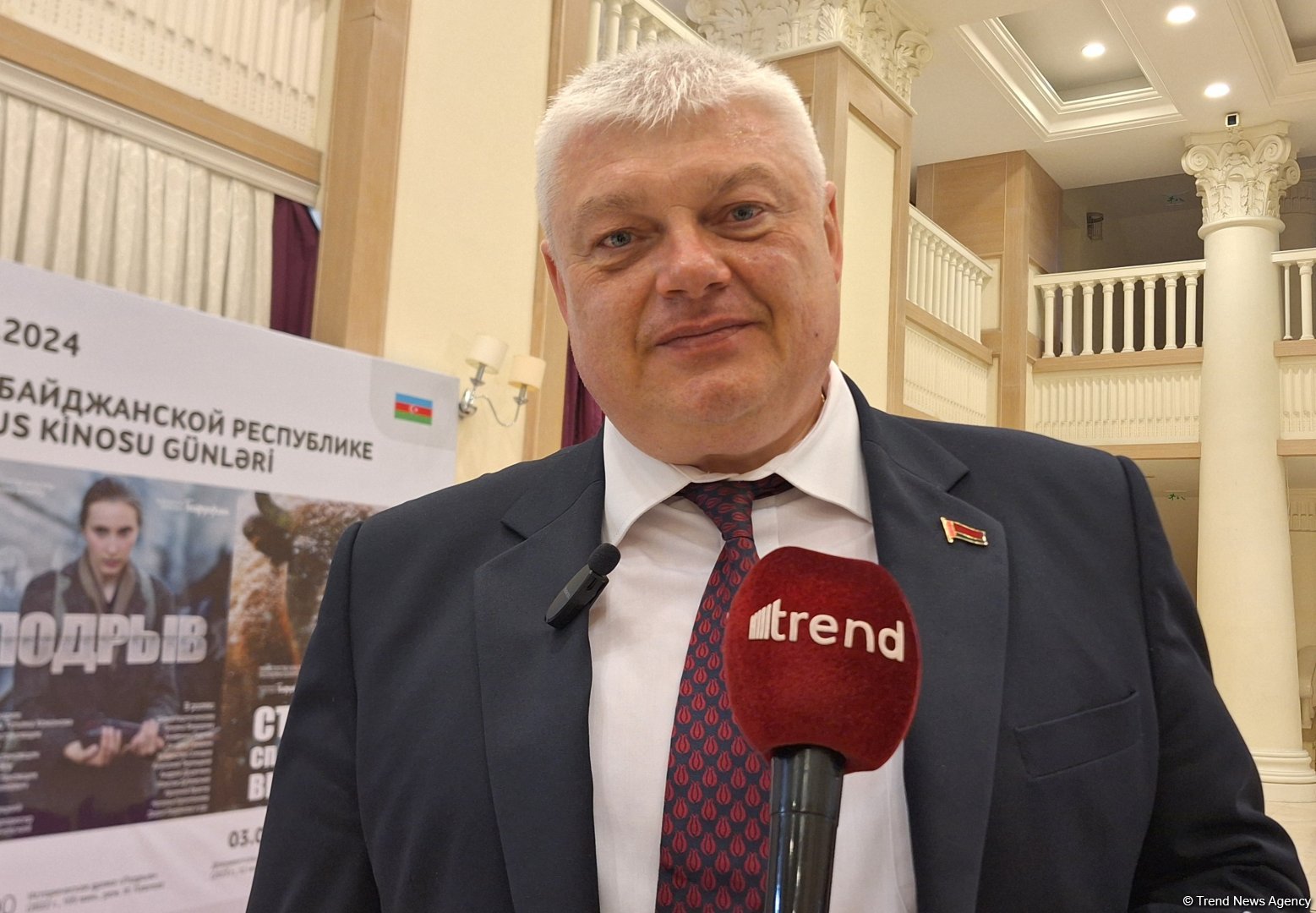Надеюсь, что в этом году пройдут Дни культуры Азербайджана в Беларуси - директор "Беларусьфильм"