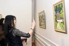 Красота природы и любовь к родному краю. В Баку открылась выставка "Беларусь глазами художников" (ФОТО)