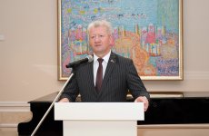 Красота природы и любовь к родному краю. В Баку открылась выставка "Беларусь глазами художников" (ФОТО)
