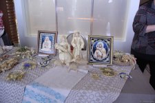 В рамках Дней культуры Беларуси в Азербайджане прошла выставка банеров и работ народных умельцев (ФОТО)