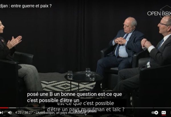 Посол Лейла Абдуллаева в эфире французского телеканала рассказала о реалиях Азербайджана