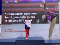 Azerbaijan's Ojaq Open Championship in Rhythmic Gymnastics debuts with awarding ceremony (PHOTO)