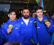 Азербайджанские гимнасты привезли на Родину "золото" и "серебро" чемпионата Европы (ФОТО)