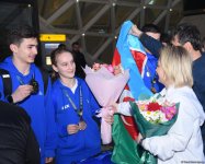 Азербайджанские гимнасты привезли на Родину "золото" и "серебро" чемпионата Европы (ФОТО)