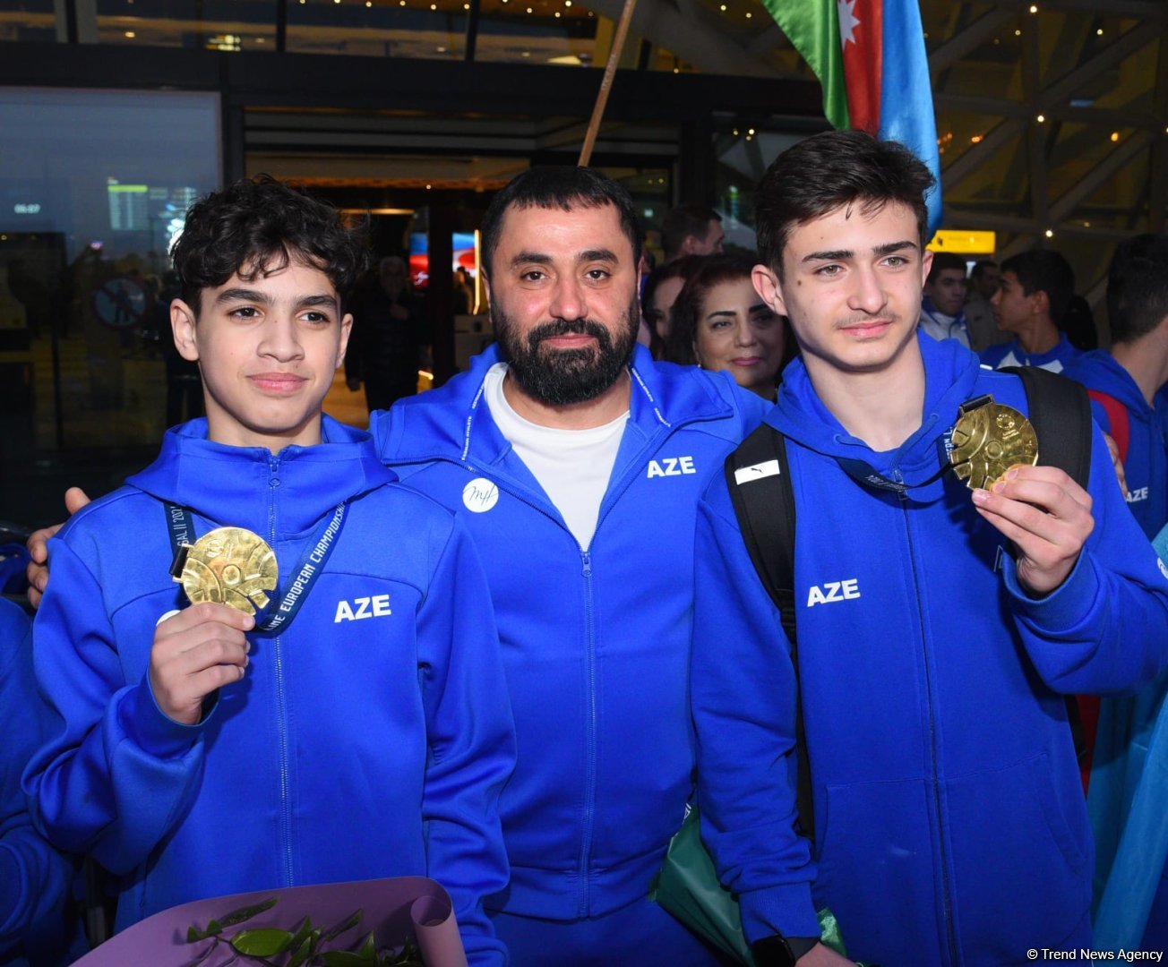 Азербайджанские гимнасты привезли на Родину "золото" и "серебро" чемпионата Европы (ФОТО)