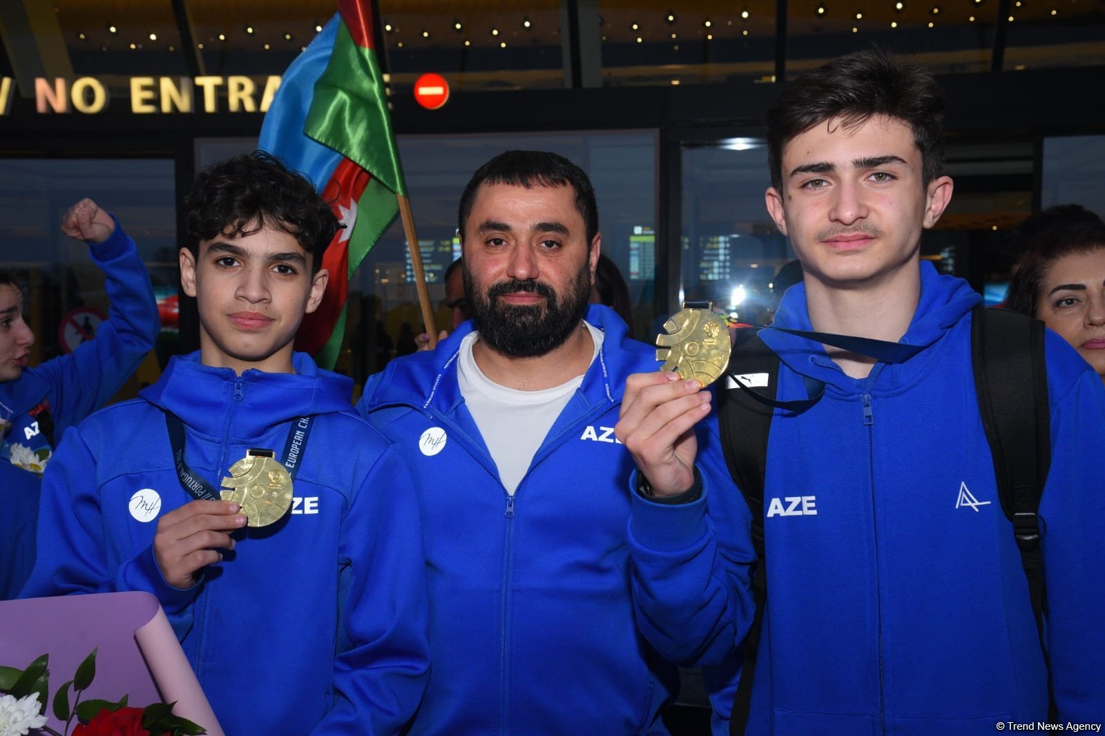 Азербайджанские гимнасты привезли на Родину "золото" и "серебро" чемпионата Европы (ФОТО)