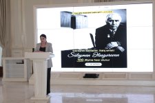 В Гяндже представлена серия мероприятий, посвященных 100-летию Сулеймана Алескерова (ФОТО)