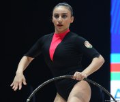 Азербайджанская гимнастка Зохра Агамирова вышла в финал Кубка мира (ФОТО)