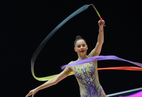 Second day of Rhythmic Gymnastics World Cup kicks off in Azerbaijan's Baku (PHOTO)